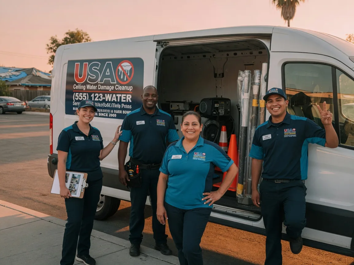 Ceiling Water Damage Restoration company in Rising Star, TX